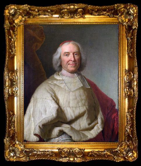 framed  Hyacinthe Rigaud Andre-Hercule de Fleury, ta009-2